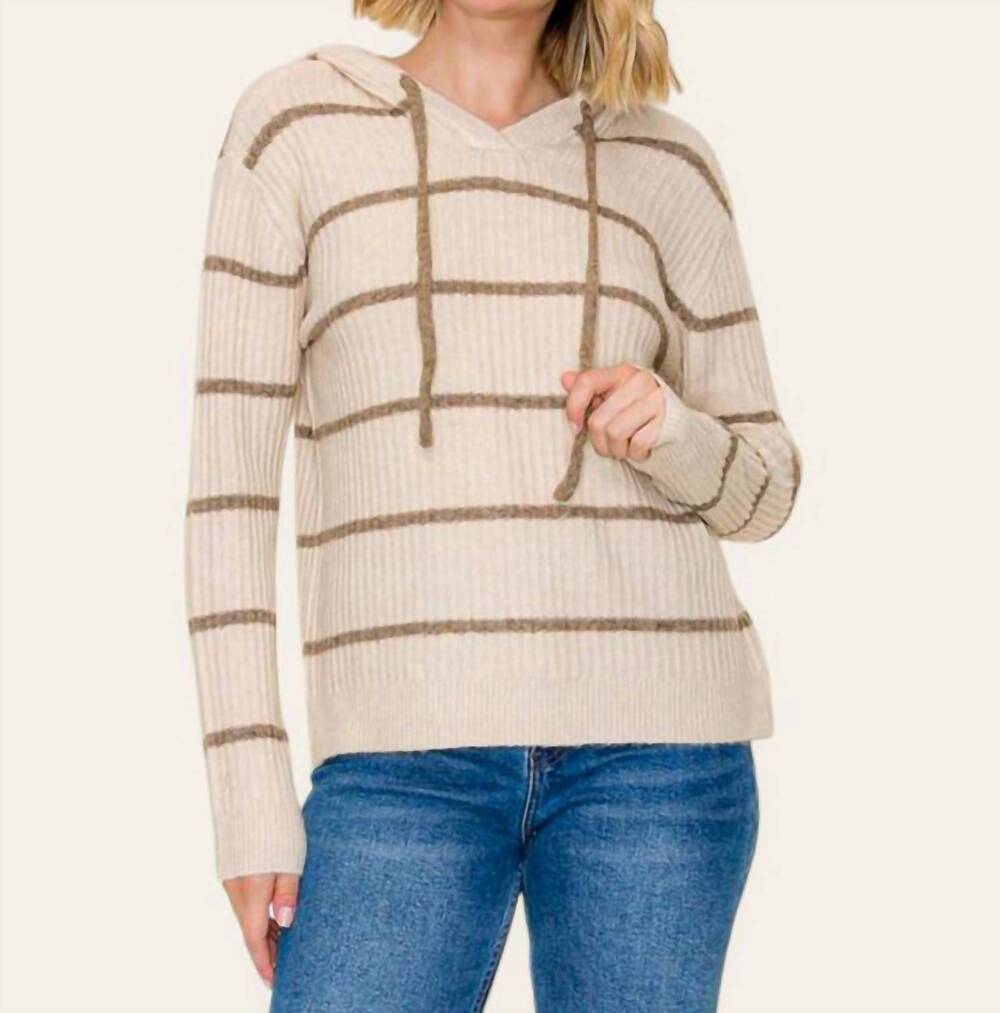 NEW LINE cece sweater in oat